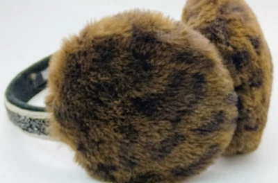 Diadema de cuero con joyas de piel sintética orejeras de diseñador BADGLEY MICHKA - ¡NUEVA! Foto 1 de 3