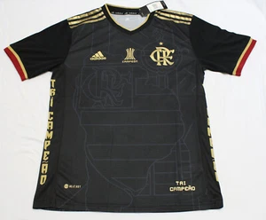 Flamengo Black Jersey Commemorative Edition TRi CAMPEÃO Copa Libertadores - Picture 1 of 20