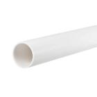 PVC Hartes Rundrohr 36mm ID 40mm AD 0,65m Weiß Hohe Schlagzähigkeit