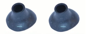 PAIR OF MORRIS MINOR 2DR SALOON REAR BUMPER FERRULE AAA575--PAN109 - Picture 1 of 1