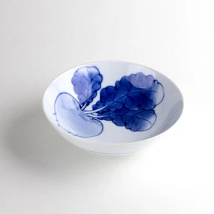 Arita ware Kobachi Japanese small bowl Sarving dish Auspicious pattern Radish - Picture 1 of 6
