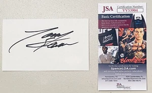 Tony Stewart Signed Autographed 3x5 Card JSA Certified NASCAR Champion HOF - Picture 1 of 1