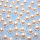 1000 Half Round Flat Back Pearls Acrylic Gems Craft Embellishments Card Making