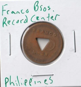 Token Filipinas Franco Bros. Record Center - Imagen 1 de 2