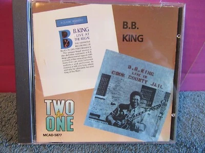 BB King cd live at the regal & live at cook county jail two on one set mca 5877 Foto 1 de 4