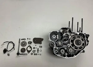 2010 10 Husqvarna TE 310 TE310 - LEFT & RIGHT crank case cases lower crankcase - Picture 1 of 21