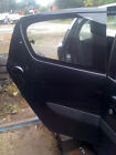 2012 Toyota Aygo 10 Ice O S R Drivers Side Rear Door Bare Black