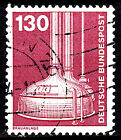 1135 Rundstempel gestempelt Technik Bier BRD Bund Deutschland Jahrgang 1982 5