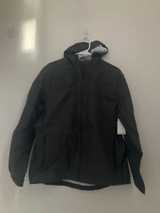 Nueva chaqueta de lluvia con etiqueta Dravus para hombre talla grande cremallera completa negra - Imagen 1 de 10