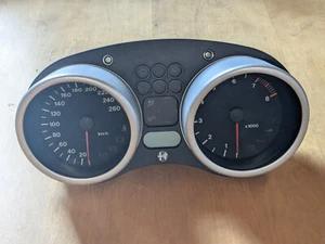 Tacho speedometer instrument cluster silver Alfa Romeo Spider GTV 60668439 - Bild 1 von 8