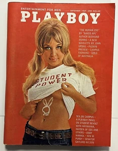 Playboy Magazine September 1969 Andy Warhol Play Boy Mens Women Bagged Boarded - Picture 1 of 3