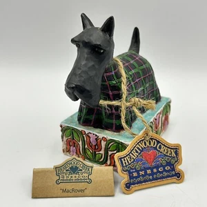 Figura pisapapeles Jim Shore macrover perro escocés etiqueta terrier - Imagen 1 de 7