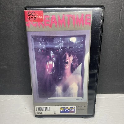 ScreamTime VHS Tape 1983 Lightning Video Horror Cult Rare Slasher Gore Film - Image 1 of 4