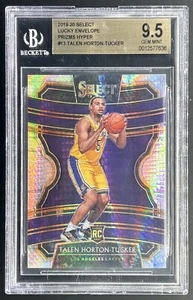 2019-20 Select Prizms busta fortunata Hyper Talen Horton-Tucker #13 BGS 9,5 - Foto 1 di 2