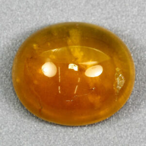 8.375 CT RARE UNUSUAL COLLECTION AWESOME AAA NATURAL YELLOW BERYL OVAL CAB!!!