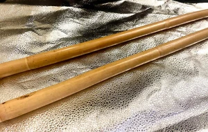 rattan training sticks for kali escrima arnis 28" unbranded sold in pairs - Picture 1 of 2