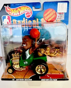 ANTOINE WALKER BOSTON CELTI1CS 1998 Hot Wheels Radical Rides 1:43 Scale NEW - Picture 1 of 8