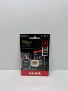 SanDisk 2TB Extreme microSDXC Card UHS-I With Adapter New - Photo 1 sur 3