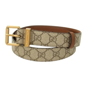 Gucci Square Buckle GG Emblem Belt stamp: 822150 FAD6L 9786 136174801 - Picture 1 of 12