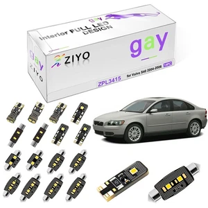 LED Light Bulb for Volvo S40 2004-2006 Interior Light Kit Xenon White Dome Light - Picture 1 of 8