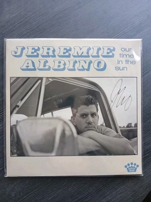 Jeremie Albino Our Time In The Sun 2024 Easy Eye Excl. Color-In-Color Signed New - Image 1 of 3