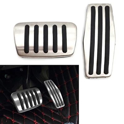 Car Foot Gas Brake Pedals Cover Kit For Chevrolet Malibu 2012-2016 2013 2014 15 Foto 1 de 4