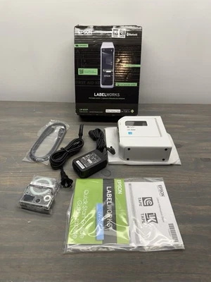 Epson Labelworks LW-600P Portable Bluetooth Label Printer Complete In Box! - Image 1 of 3