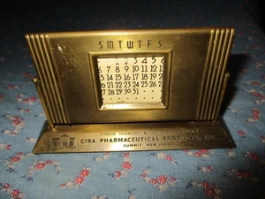 Automatic 50 Year Calendar Ciba Pharmaceutical Products Summit New Jersey - Picture 1 of 6