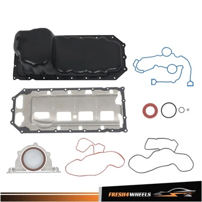 Para Dodge Ram 1500 2500 3500 5,7 L V8 264-260 cárter de aceite del motor con junta inferior Foto 1 de 4