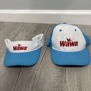 Wawa Blue "Be Safe" Hat and Visor Set /New!! - Picture 1 of 7