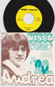 ANDREA * 80's BELGIAN LO-FI DIY ITALO DISCO FUNK Private 45 * Listen!!! - Picture 1 of 2