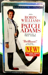 Patch Adams VHS movie. Robin Williams Special Edition 1997 New Sealed Watermark - Picture 1 of 6