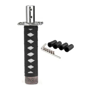 Universal Samurai Sword Manual Shift Knob Katana Gear Shifter Head with Adapters - Picture 1 of 74