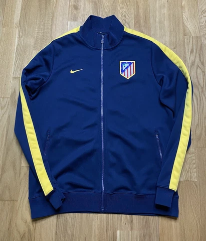 Vintage Nike Atletico Madrid Football Soccer Track Jacket 2013 Cover