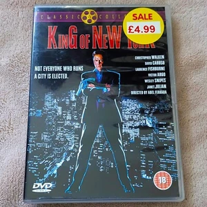 King Of New York DVD, Region 2, Christopher Walken, UK Import - Picture 1 of 2