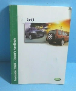 Land Rover Freelander 03 2003 manual del propietario - Imagen 1 de 1