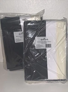 (2) Hallmark Black/White/Cream 3-Pack Bulk Tissue Paper 120 Sheets FREE US SHIP - Picture 1 of 4
