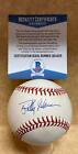Billy Moran Angels Indians Signed Autographed Ml Baseball Beckett Q64428