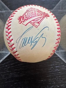 Atlanta Braves Javy Lopez Signed Official Major League Baseball - Picture 1 of 1