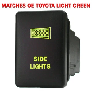 SIDE LIGHTS 921NG Push switch 12volt For Toyota Tacoma LED NEW GREEN - Picture 1 of 1