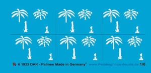 1/6 EP 1923 12 Dak Palmiers - Photo 1 sur 1