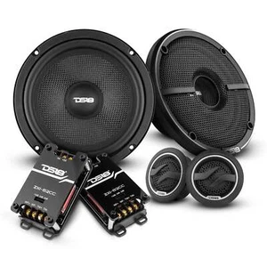 Pair 6.5" 480 Watt 4 Ohm 2-Way Component Speaker System w/ Kevlar Cone - Picture 1 of 9