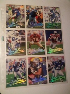 1997 FLEER ULTRA NFL SEATTLE SEAHAWKS MT 9X 🏈CARDS LOT!