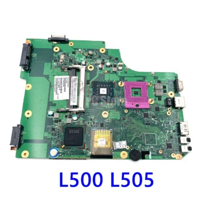 V000185550 For Toshiba L500 L505 Laptop Intel Motherboard 6050A2302901-MB-A02 OK - Image 1 of 4