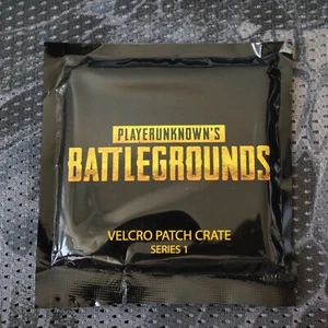 PUBG Battlegrounds Velcro Patch Crate Series 1 OVP Neu Ungeöffnet Playerunknown - Bild 1 von 2
