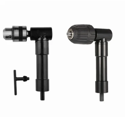 MANDRINO ANGOLO RETTO 90° PER TRAPANO ELETTRICO AVVITATORE AUTOSERRANTE ANGOLARE - Immagine 1 di 4