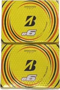 BRIDGESTONE e6 YELLOW Golf Balls (2 Dozen) - Picture 1 of 3