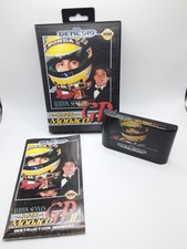 SUPER MONACO GP 2 II COMPLETE 1990 Authentic Sega Genesis TESTED WORKS