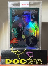 ALEX RODRIGUEZ - 2021 TOPPS PROJ 70 CARD# 303 🔥LO POP🌈Rainbow Ref Foil🔥Not#d