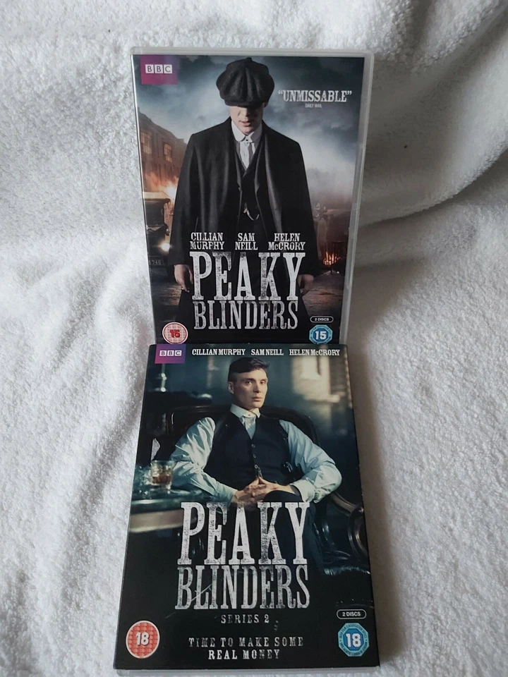 PEAKY BLINDERS SEASON 1 & 2 DVD'S(LIKE NEW) - Image 1 of 1